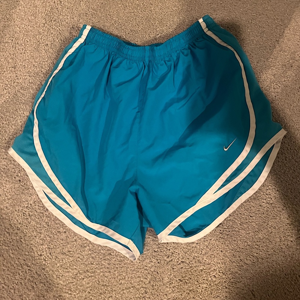 Blue Nike Athletic Shorts